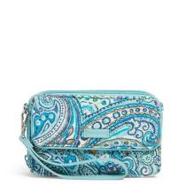 Iconic Rfid All In One Cross Body In Daisy Dot Paisley