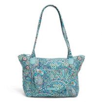 Carson East West Tote In Daisy Dot Paisley