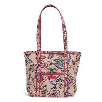 Iconic Small Vera Tote In Stitched Flowers
