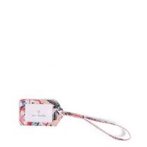 Iconic Luggage Tag In Stitched Flowers