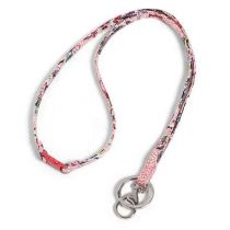 Iconic Breakaway Lanyard In Stitched Flowers