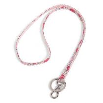 Iconic Lanyard In Stitched Heart Vines