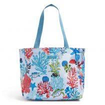 Drawstring Family Tote In Shore Thing