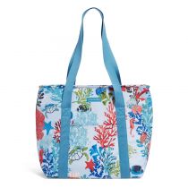 Lighten Up Cooler Tote In Shore Thing