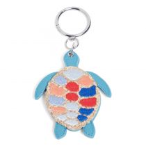 Turtle Mirror Bag Charm In Shore Thing