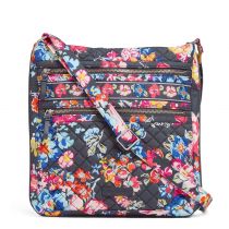 Iconic Triple Zip Hipster In Pretty Posies