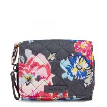 Iconic Rfid Card Case In Pretty Posies