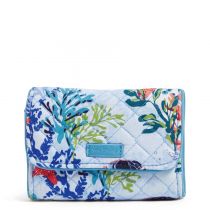 Iconic Rfid Riley Compact Wallet In Shore Thing