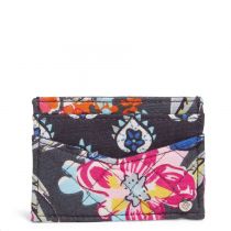 Iconic Slim Card Case In Pretty Posies