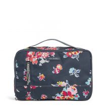 Large Blush & Brush Case In Tossed Posies