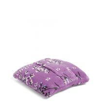 Fleece Travel Blanket In Lavender Dandelion